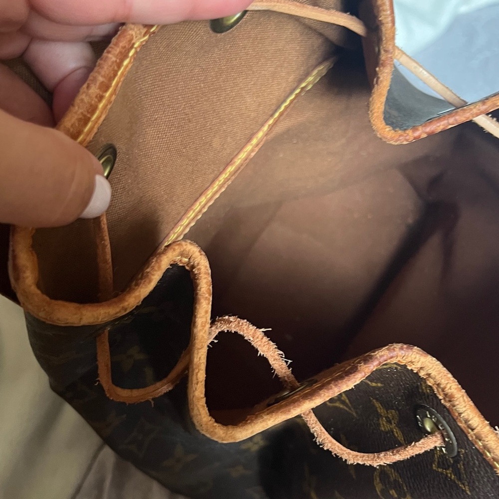 Authentic Louis Vuitton montsouris PM monogram backpack - Picture 11 of 11